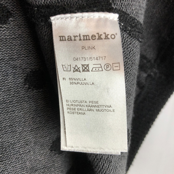 Marimekko 'Plink' Cardigan Sweater Neuletakki M - Picture 6 of 8